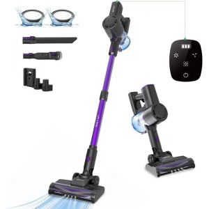 Aspirateur Balai sans Fil V8PRO Vactidy Aspirateur sans Fil Puissant 25Kpa 4 en 1 avec &Eacute;cran Aspirateur Balai sans Sac 35Mins