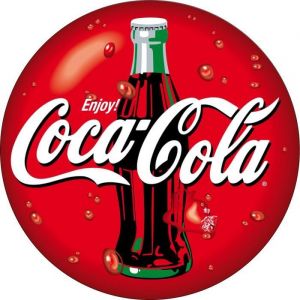 Sticker Frigo Frigidaire Coca Cola - Décoration murale - 60x60cm