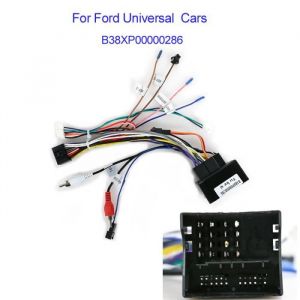 B38xp00000286 - Adaptateur De Câblage Iso 16 Broches Pour Vw Nissan-toyota-ford Connecteur Dautoradio Kit