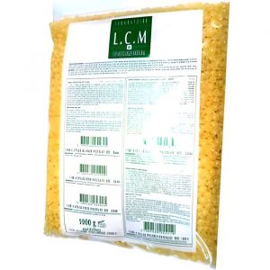Cire chaude - Cire Goutte - Blonde Miel - Pastilles 1kg - Épilation sans bande - Recyclable