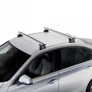 Jeu de 2 Barres de toit Aluminium pour Citroen C4 Grand Picasso 2 de 2013 à 2018 - avec barres longitudinales