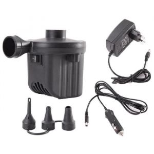 Pompe à Air Électrique Gonfleur Dégonfleuravec 3 Buses Pompe à Pagaies AC 220V/DC 12V Electrique Paddle Piscine Gonflable Pompe