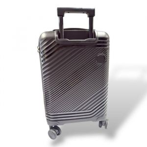 DANIEL HECHTER - Set 3 valises polypropylenne - 8 roues pivotantes - Incassable - Mobilité à 360° - Anthracite