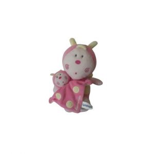 Doudou peluche papillon et son doudou 28 cm Luminou