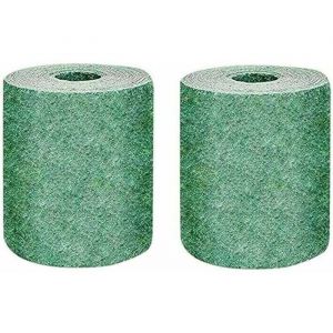 Tapis de semences de gazon biod&eacute;gradable - OKZ - 2 Pack - 10FT - 20x300 cm - Engrais int&eacute;gr&eacute; - Facile &agrave; utiliser