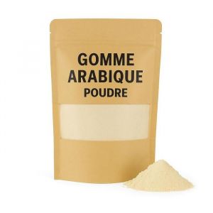 Gomme Arabique en Poudre Naturelle  Pure &ndash; Sachet 50g   Additif Alimentaire Cosm&eacute;tique Encens Colle Naturelle &ndash; R&eacute;sine d&rsquo;Acacia
