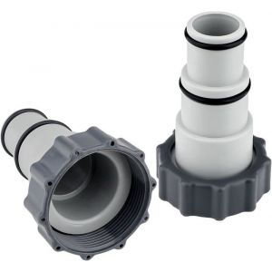 Adaptateur de Tuyau Piscine2 pi&egrave;ces Adaptateur de Tuyau Adaptateur de Piscine A pour Piscine 32-38 mm pour Pompes Accessoires de