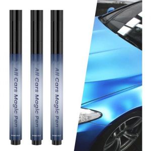 Stylo Pro Efface Rayures Anti Rayure Voiture Polymere Stylo Anti-Rayures Recyclable R&eacute;paration Instantan&eacute;e S&eacute;chage Rapide