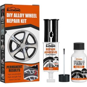 Kit de Rparation Jantes Aluminium Mastic Rparation Jantes Aluminium Rparateur de Rayures de Jantes Rparation Rayures EFFACE RAYURE