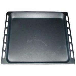 Plaque aluminium - WHIRLPOOL - Plateau Four - Lèche frite / plaque patisserie - 445 x 375 x 16mm