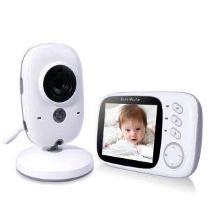 Babyphone Cam&eacute;ra CoolFun B&eacute;b&eacute; Moniteur Vid&eacute;o Sans fil 32 &Eacute;cran LCD Couleur Ecoute B&eacute;b&eacute; Vid&eacute;o avec Cam&eacute;ra Vision