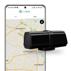 Traceur GPS Basic notiOne Localisateur GPS Voiture pour Moto Vélos Enfants Mini Tracker sans abonnement Fabriqué en Europe