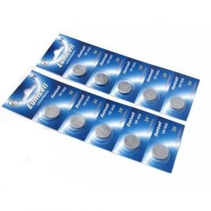 Lot de 10 Piles Bouton Lithium CR1632 CR 1632 3V EUNICELL