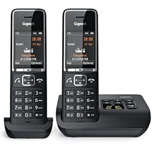 Gigaset Comfort 550A Duo T&eacute;l&eacute;phone sans fil r&eacute;pondeur Connexion casque