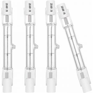 Ampoule halog&egrave;ne R7S 78 mm 120W 1600 lm blanc chaud 2700K - lot de 4