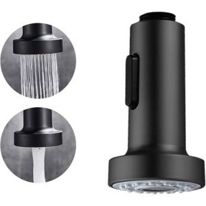 Robinet Cuisine Douchette Embout Robinet Robinet Cuisine Rabattable Douchette Adaptable Sur Robinet (A-Noir)