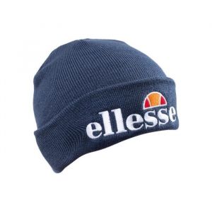 Bonnet - ELLESSE - Bleu Marine - Homme - Taille Unique et Ajustable - Logo Brod&eacute;