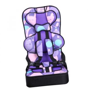 OMABETA Si&egrave;ge dauto convertible Si&egrave;ge de voiture rehausseur &agrave; dossier haut si&egrave;ge de b&eacute;b&eacute; Convertible en auto pour Rose Violet
