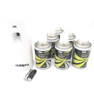 x6 Aérosols 250ml au Pyrèthre Naturel + Diffuseur Offert. Anti-Mouches moustiques moucherons Anti-Insectes Volants
