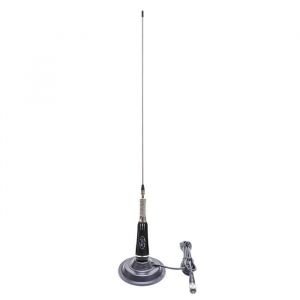 Antenne CB PNI LED 2000 90 cm avec base magnétique 145mm 26-28 MHz 500 Watt sillumine pendant la transmission