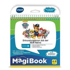 VTech Niveau 2 Exploration avec Le Livre éducatif Paw Patrol MagiBook Multicolore - 80-480204