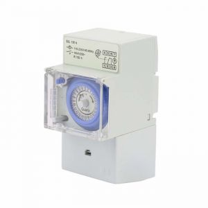 Horloge Modulaire 110-230V SUL181H Interrupteur à Minuterie Horloge Modulaire  Minuterie Mécanique Étanche Programmable 24H
