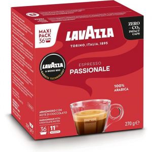 Capsules de Café - SUTEO - A Modo Mio Espresso Passionale - 100% Arabica - Intensité 11/13