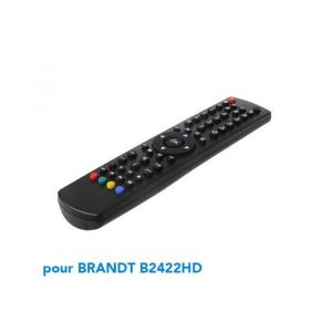 T&eacute;l&eacute;commande TV de remplacement Vestel pour BRANDT B2422HD