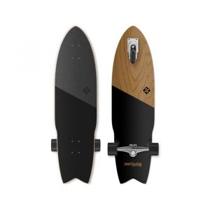 Planche &agrave; roulettes Street Surfing Shark Attack 914 cm KOA NOIR - Skateboard - Mixte - 4 roues