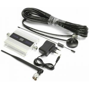 Amplificateur de Signal GSM 900MHz R&eacute;p&eacute;teur 2G 3G 4G Amplificateur Cellulaire LTE DCS 1800 2100 Pour T&eacute;l&eacute;phone Portable - UE-