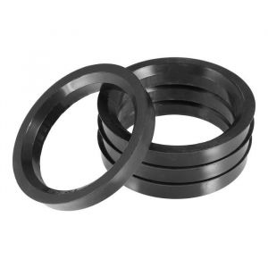 Bague de centrage de moyeu de roue X AUTOHAUX 4pcs Bague de Centrage Jante 701mm &agrave; 561mm Universel Voiture Moyeu Centrique Anneaux