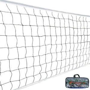 Filet de volley-ball extrieur avec corde en acier 96 m x 1 m - Convient pour la piscine lcole la pla Jardin piscine > Piscine et sp