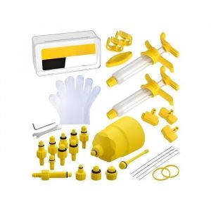 GIGICIAL Kit de Purge dHuile Min&eacute;rale pour Freins Hydrauliques de V&eacute;lo - Outils de R&eacute;paration pour Freins
