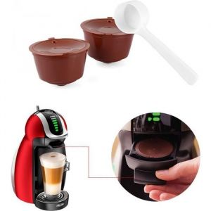 1 Pièces Capsules Réutilisables Rechargeables Dosettes Pour Nescafé Capsule Dolce Gusto Machine À Café Nespresso Dosette Tasse