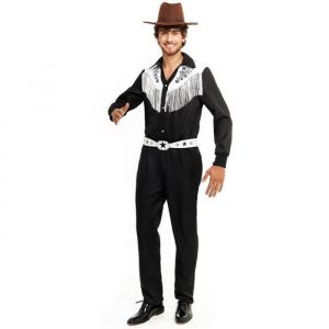 Déguisement Ken cowboy homme - PARTILANDIA 2010 S.L. - Noir - Adulte