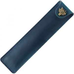 Porte-stylo de poche pochette pour stylo plume en cuir v&eacute;ritable &eacute;tui en cuir unique sac de rangement pour une seule