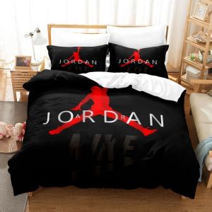 Housse de Couette 3D Basketball - Marque - Basket 89 - Noir - 220x240cm - Synthétique