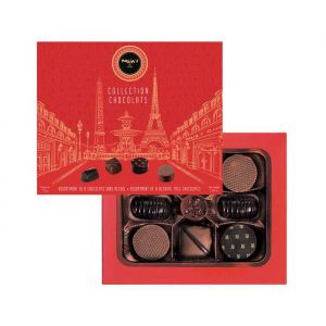 Assortiment de 8 chocolats Paris Maxims  - Boîte 8 chocolats - 75g