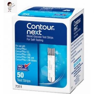 BAYER Contour Next Bandelettes de test de glycémie 50pcs