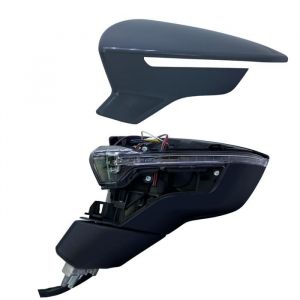 R&eacute;troviseur Gauche pour Seat Ibiza V 2017&ndash;2021  Rabattable Chauffant Appr&ecirc;t&eacute; 8 PIN