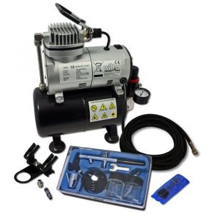 Wiltec Kit Airbrush avec compr