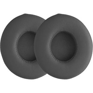 2X Coussinet Compatible avec Beats Solo 2 Wireless/Solo 3 Wireless Coussinet - Coussinets en Mousse pour Casque Audio - Gris fonc&eacute;