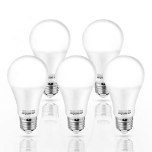 Aigostar - Lot de 5 Ampoules LED Standard E27 (grosse vis) 12W. Lumi&egrave;re blanche froide 6500K 1170 lm. Non dimmable.