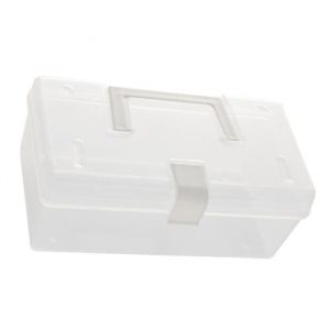 VBESTLIFE Bo&icirc;te de rangement en plastique avec poign&eacute;e Bo&icirc;te de Rangement en Plastique de Grande capacit&eacute; avec Poign&eacute;e meuble bac