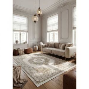 Tapis oriental HERAT 128 Beige-60*100 Rectangulaire