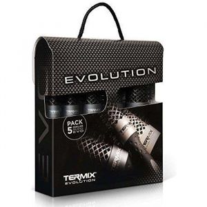 Brosse Ronde Professionnelle - Termix - Evolution Plus - Pour Cheveux Épais - 5 Tailles Incluses