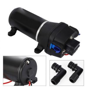 Pompe de surpression Pompe &agrave; Eau &agrave; Membrane 12V 17L/M Pompe &agrave; Membrane Auto-amor&ccedil;ante Pompe &agrave; Eau Haute Pression ARROSAGE