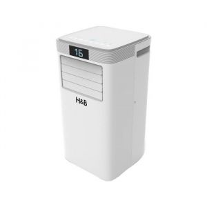 Climatiseur mobile d&eacute;shumidificateur 9000 BTU - 2600w - Avec filtre antibact&eacute;rien - AC-9000W - Blanc