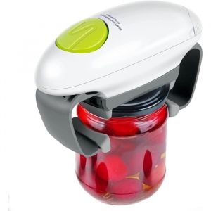 Ouvre-Bocal &Eacute;lectrique - KCVV - One Touch - Design Ergonomique - Compatible 3 &agrave; 89 cm - Pour Arthrite