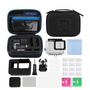 Ensemble de 12 Accessoires pour Action Caméras GoPro Hero 6 5 Hero Session 5 Black Apeman et La Plupart Des Caméras De Sport  C09B8